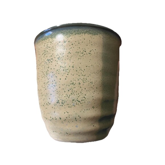 Sango Gold Dust Blue Brown Mug, Earthenware Mug, 12 Ounces Urban campfire mug - Picture 8 of 15